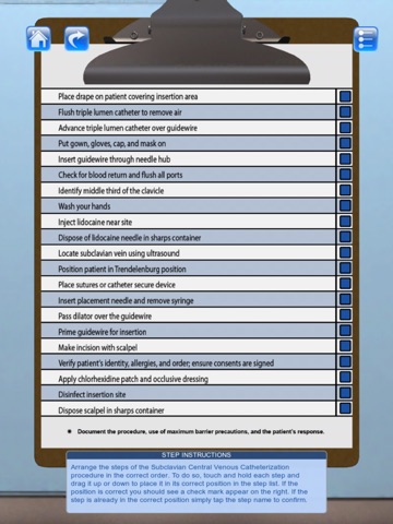 Safety Spotlight - Central Venous Catheterization screenshot 2