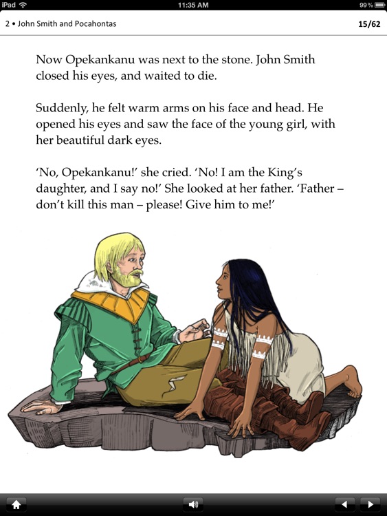 Pocahontas: Oxford Bookworms Stage 1 Reader (for iPad)