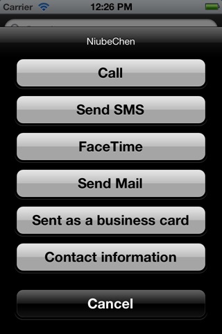 NC Phone Book-Phone book management experts screenshot 2