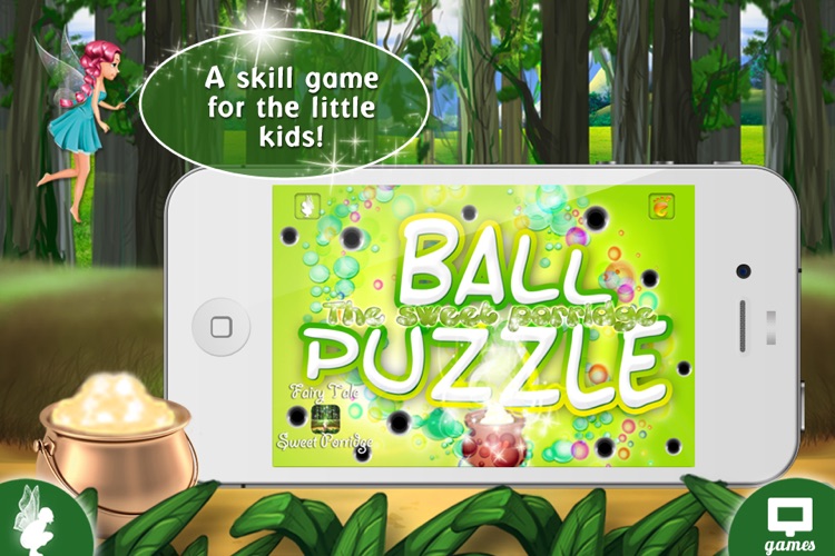 Ball Puzzle Sweet Porridge - Imagination Stairs - metal ball game app