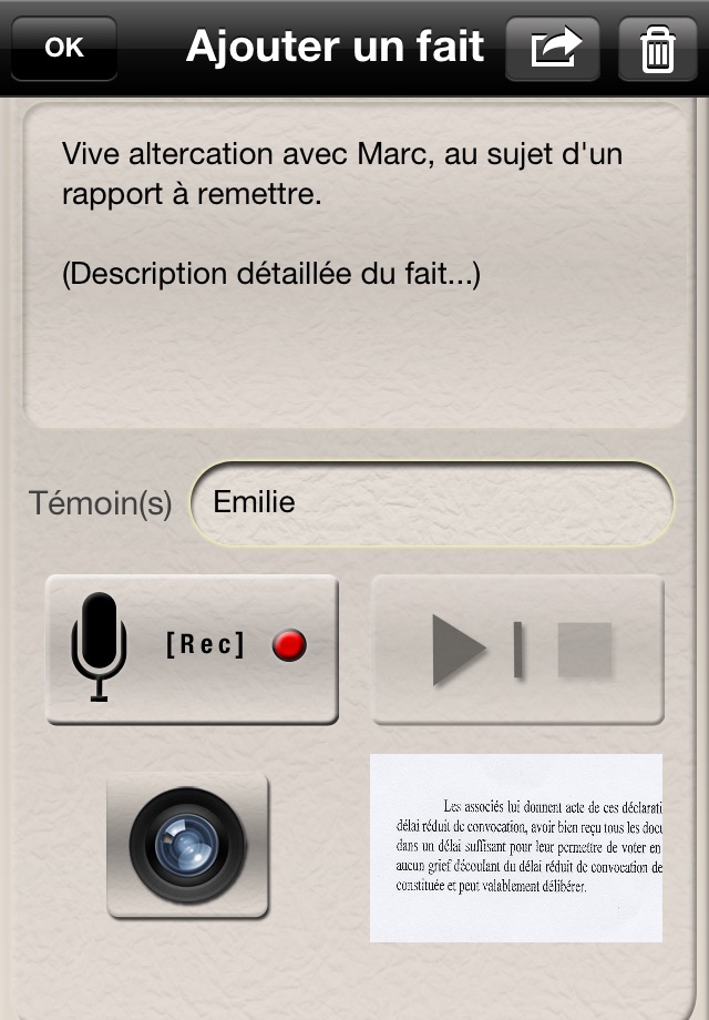 AVHT - Journal de Bord - Harcèlement screenshot 4