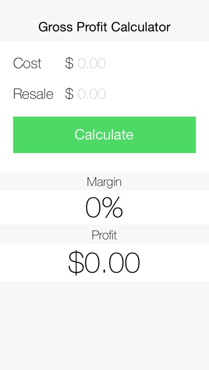 Gross Profit