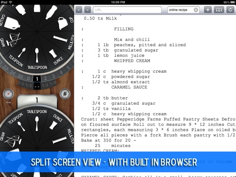 Kitchen Dial on iPad screenshot 2