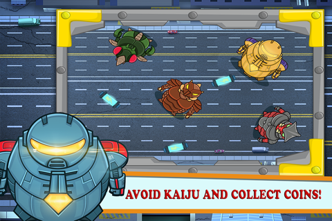 Tiny Kaiju Crusher FREE - Attack of the Alien Monsters screenshot 2