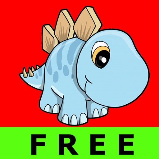 ABC Dinosaur Stickers Art HD Free Lite - for iPad iOS App