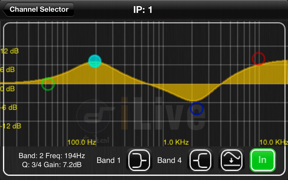 Allen & Heath iLive Tweak screenshot 2