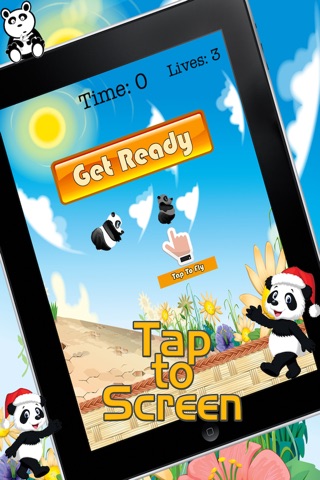 Flying Panda. - The Addictive Adventure of a Flying Tiny Panda screenshot 3
