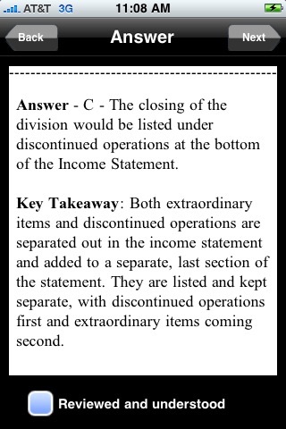 CLEP Financial Accounting Exam Prep / Practice screenshot 4