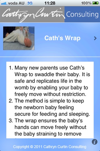 Midwife Cath's Wrap screenshot 2