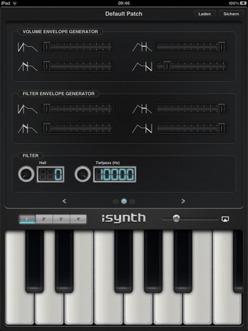 iSynth - Synthesizer for the iPad screenshot 2