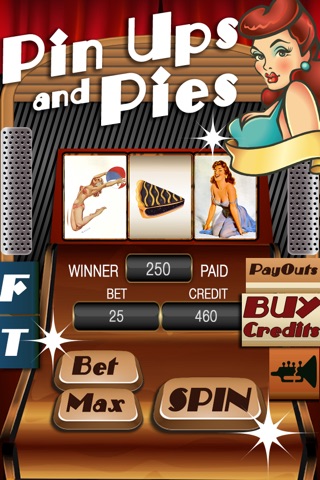 Pin Ups and Pies Slot Machine screenshot 4