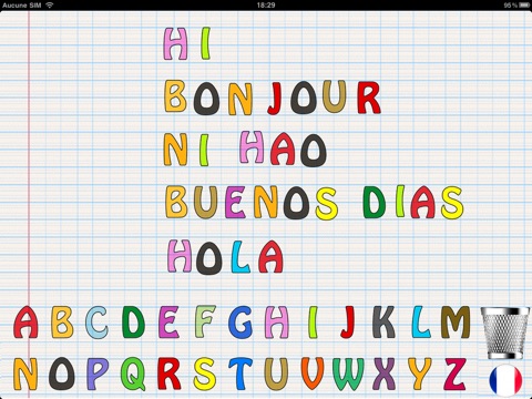 Alphabet Tablet HD screenshot 2