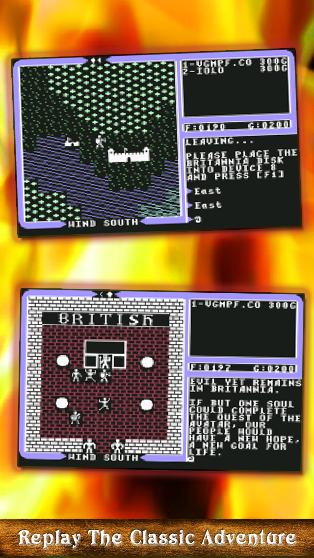 Ultima IV: C64 screenshot 1