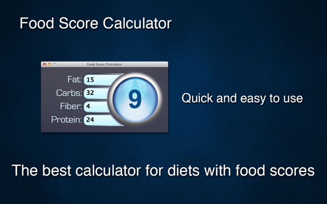 Food Score Calculator