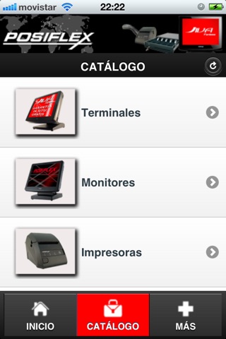 Posiflex - Catálogo TPV y periféricos screenshot 3