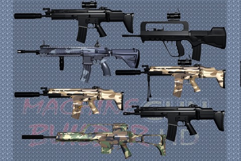 A-X1 Machine Gun & Rifle Builder HD 2  -  Universal App - Best in Cool Virtual Weaponry Building Games screenshot 3