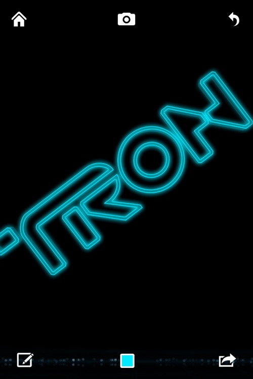 Tron Text FX by Brett Uglow