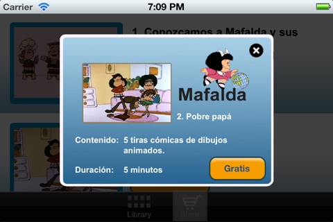 Mafalda screenshot 3