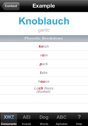 Decoder GERMAN Pronunciation Guide screenshot 4