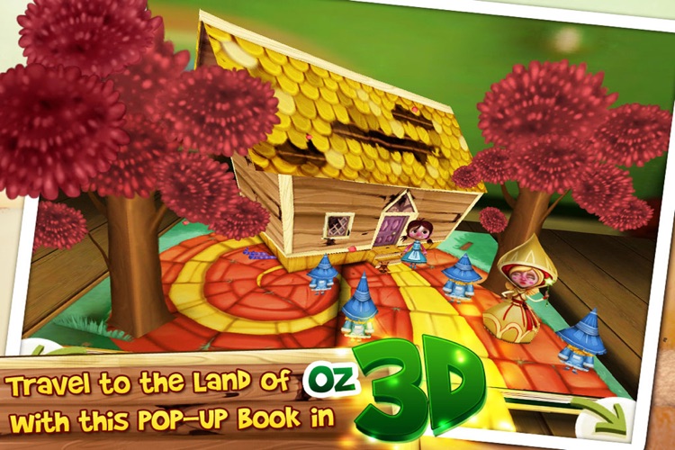 The Wizard of Oz Interactive 3D Pop Up Book