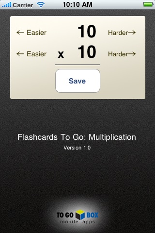 Multiplication Flashcards To Go screenshot 3