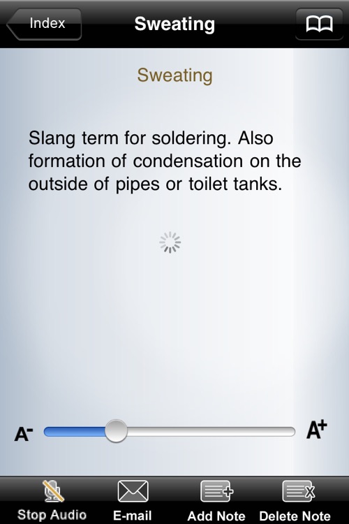 Plumbing - Glossary screenshot-4