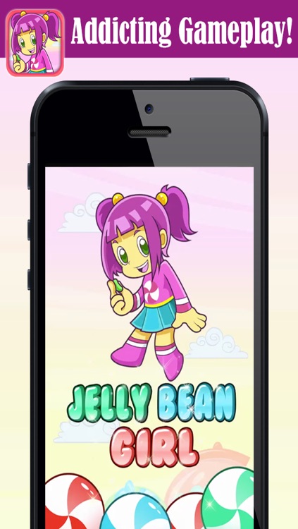 Jelly Bean Girl - Tilt to Dodge the Flying Candy screenshot-4