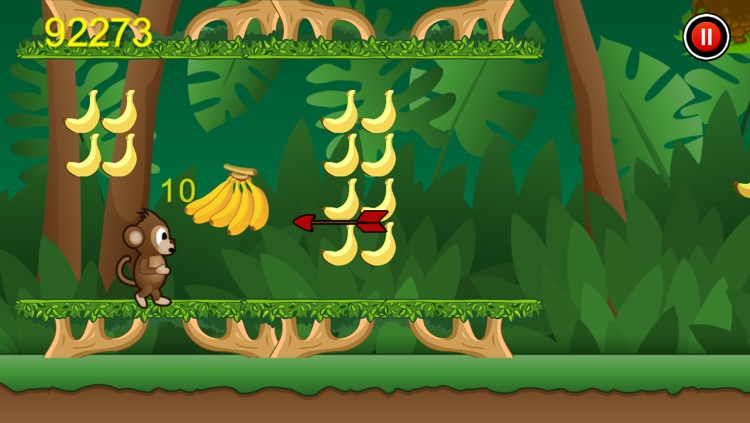 Mega Monkey Jungle Run - Banana Tree Jumping World Free screenshot-3
