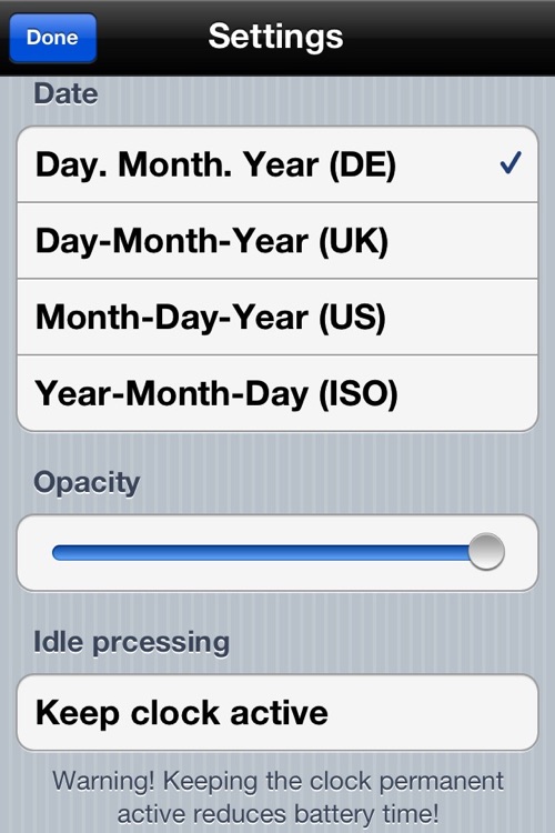 UBClock Mobile screenshot-3