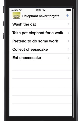 Relephant - to do list and notes made easy screenshot 3