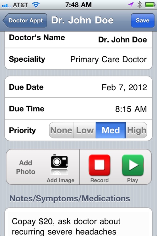 Doctors Appointment Reminder