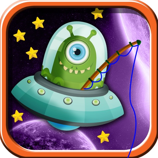 Space Alien Fishing Fun icon