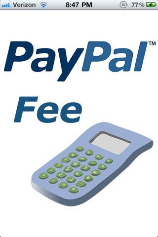 Quick PayPal Fee Calculator screenshot 2