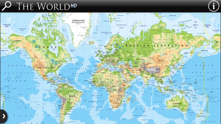 WORLD ATLAS - The World HD+ (with Retina Maps)