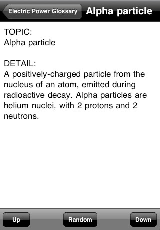 Electric Power Glossary Lite screenshot 2