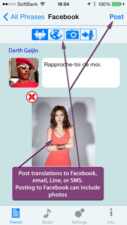 French - Talking English to French Translator and Phrasebook screenshot-4