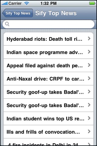 Sify Top Stories screenshot 3