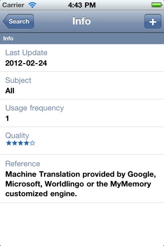 MyMemory - Translate screenshot 3