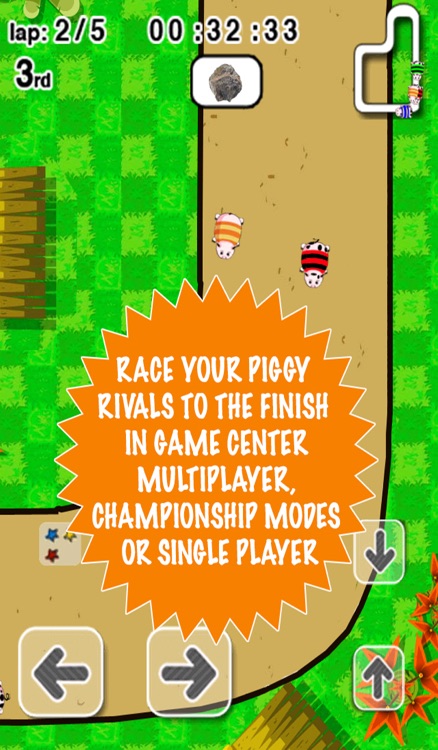 Pig Racing : Fart Your Way To The Finish Line!