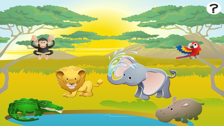 ABC safari games for children: Train your word spelling skills of wild animals for kindergarten and pre-school