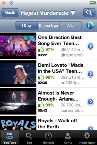 iMusic Tubee -- Music Player and Manager for YouTube. screenshot 2