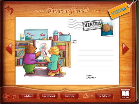 Finger Books-Little Bear And Friends HD screenshot 4