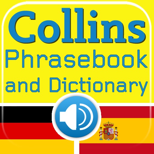 Collins German<->Spanish Phrasebook & Dictionary with Audio icon