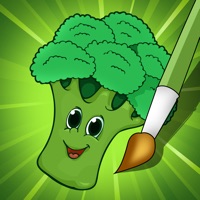 A Vegetable Coloring Book for Children Learn to color the world of food, fruits and vegetables