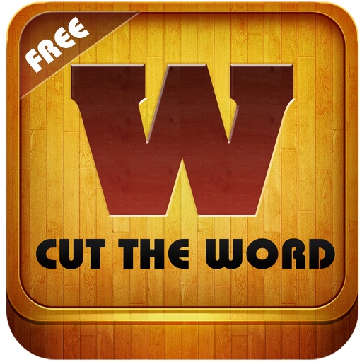 Cut The Word Icon