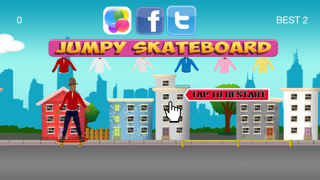 Jumpy Happy Skateboard - Jump, Move, Jack, Stack Your Paper and Make it Rainのおすすめ画像1