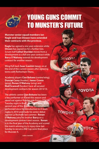 Munster Rugby Match Official Programmes screenshot 3