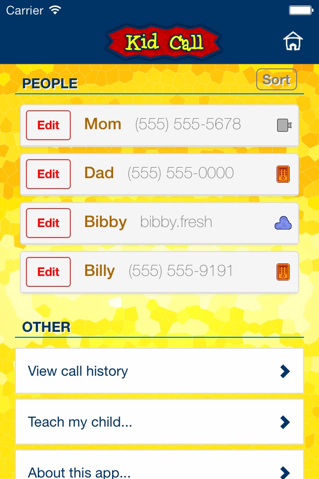 Kid Call - Real Phone for children by parents screenshot 2