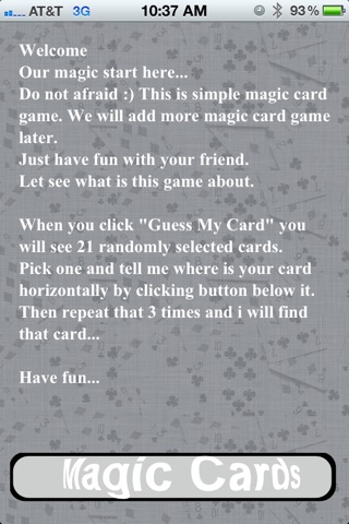 Magic Playing Cards screenshot 2