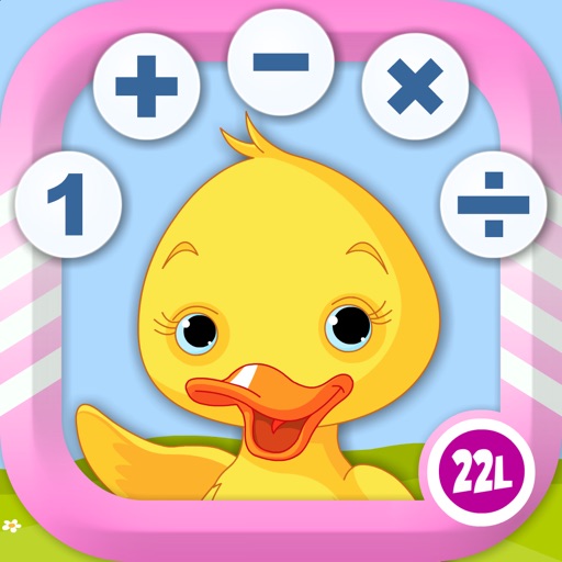 Math School Games Learning Counting, Addition, Multiplication & more for Kids from Preschool and Kindergarten to Grade 1 - 4 by Abby Monkey® Icon